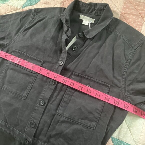 NWT Outerknown Black Jumpsuit Womens XS Utility One Piece - Picture 7 of 11